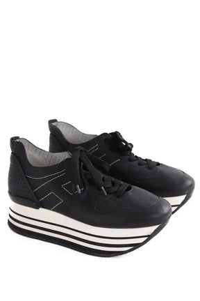 Baskets Hogan Noir en Cuir