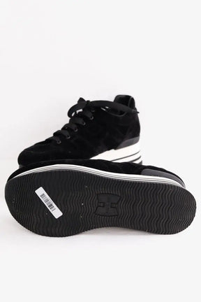 Baskets Hogan Noir en Daim