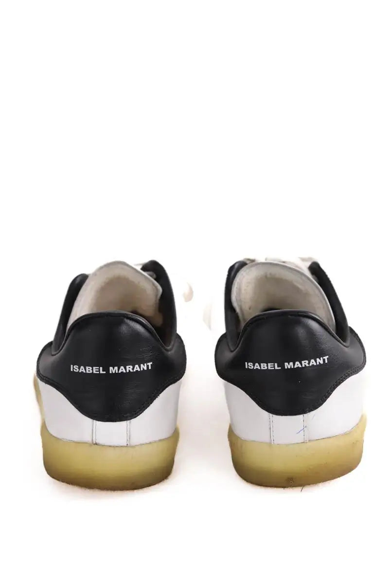 Baskets Isabel Marant Blanc en Cuir