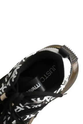 Baskets Just Cavalli Noir en Caoutchouc