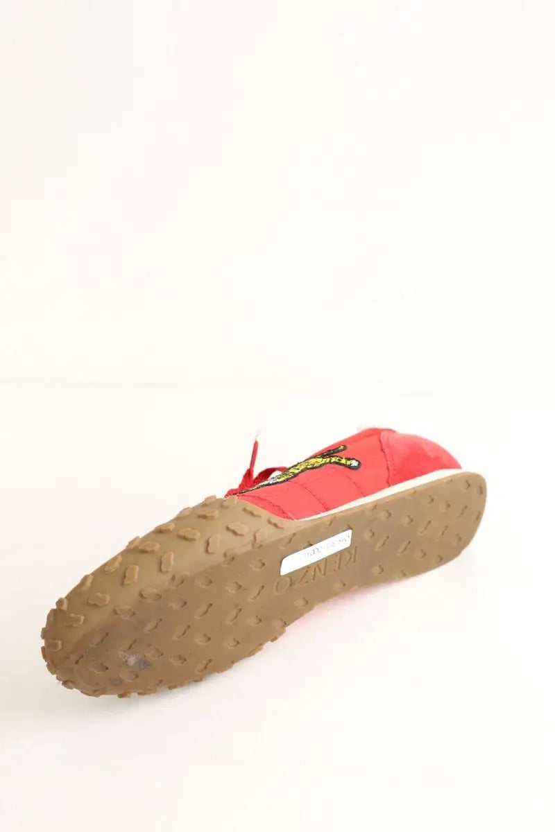 Baskets Kenzo Rouge en Tissu