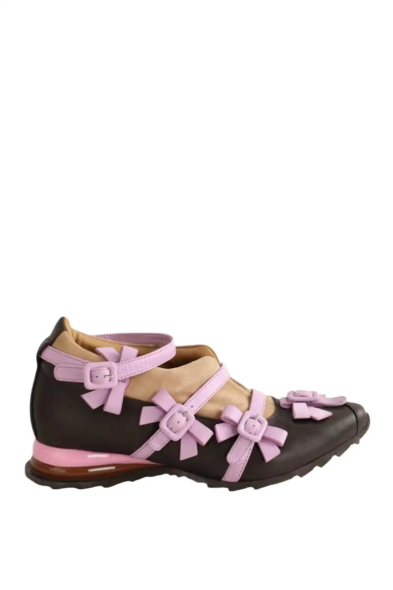 Baskets Kiko Kostadinov Marron en Cuir, taille 37 - Seconde Main