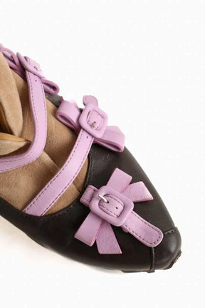 Baskets Kiko Kostadinov Marron en Cuir