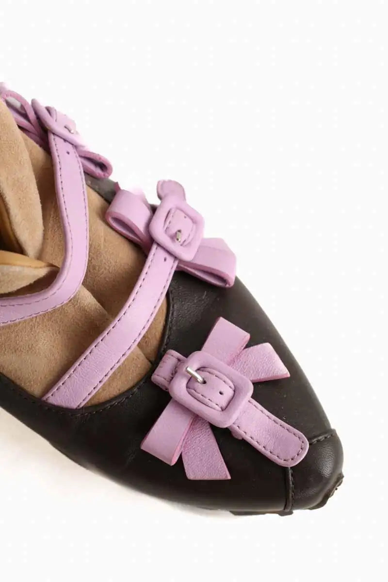 Baskets Kiko Kostadinov Marron en Cuir