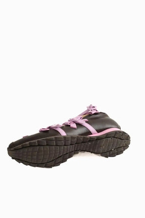 Baskets Kiko Kostadinov Marron en Cuir