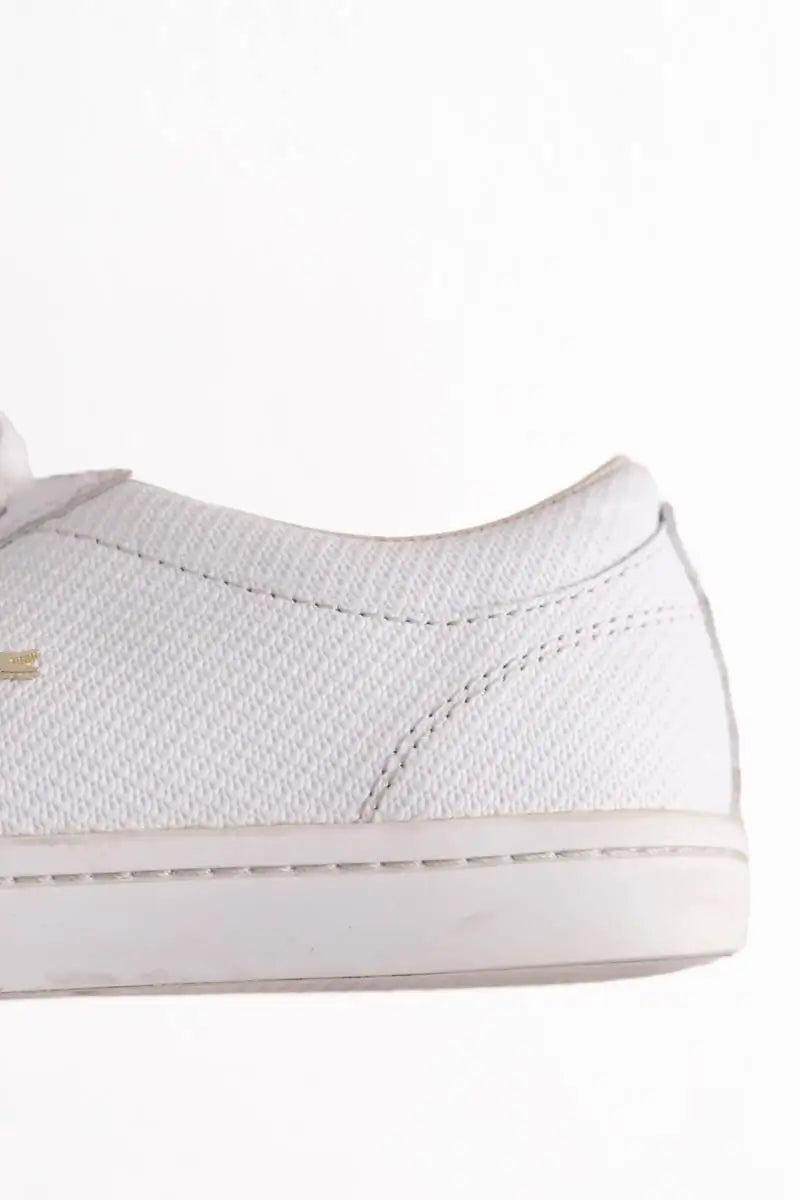 Baskets Lacoste Blanc en Cuir