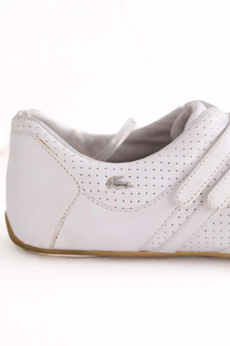 Baskets Lacoste Blanc en Cuir