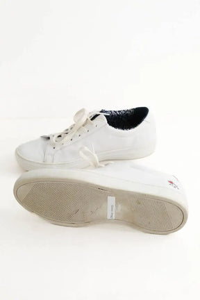 Baskets Lacoste Blanc en Cuir
