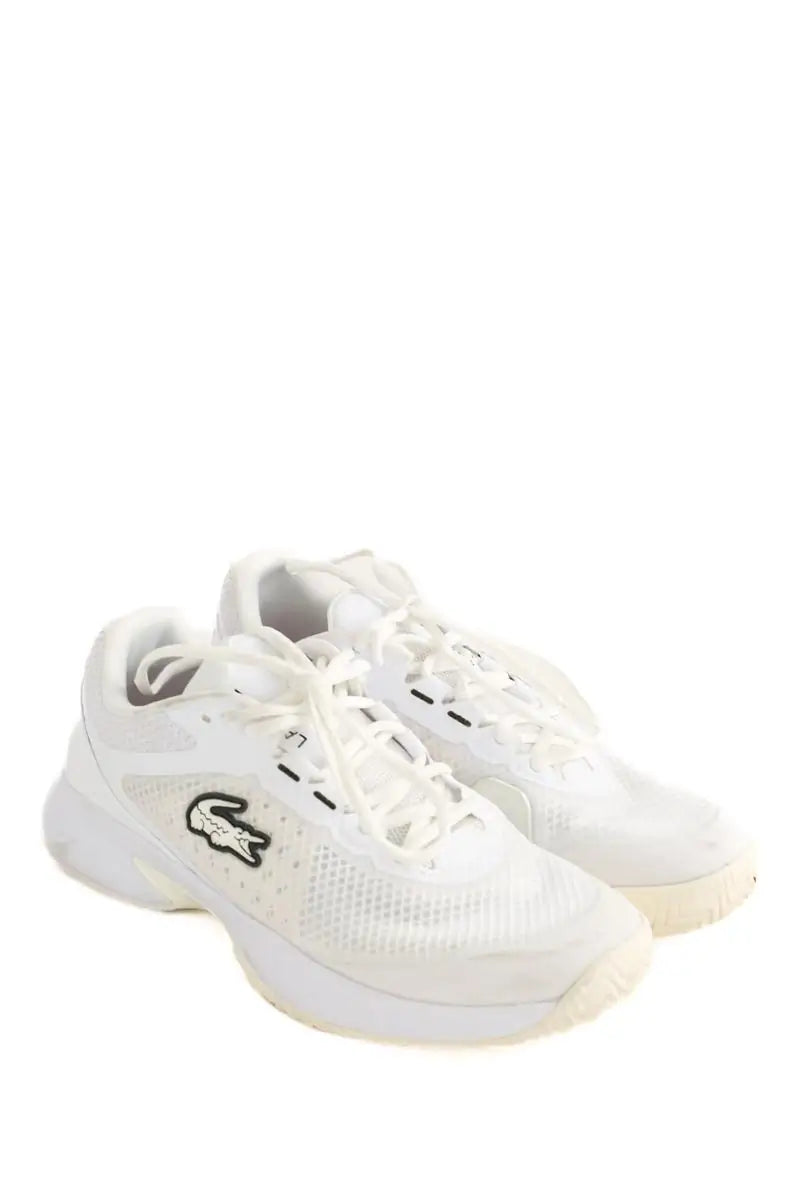 Baskets Lacoste Blanc en Tissu