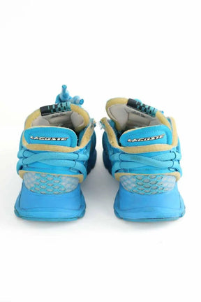 Baskets Lacoste Bleu en Tissu