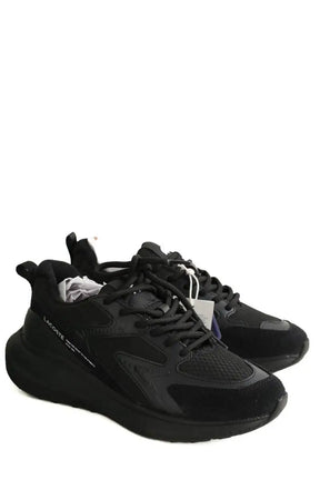 Baskets Lacoste Noir en Cuir