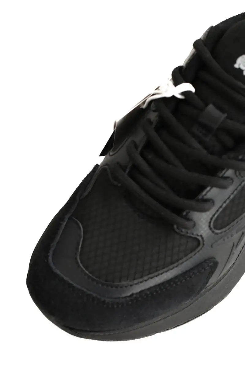 Baskets Lacoste Noir en Cuir