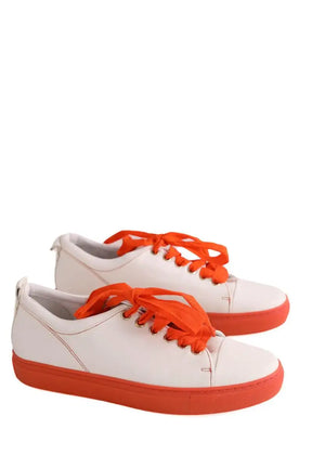 Baskets Lanvin Blanc en Cuir