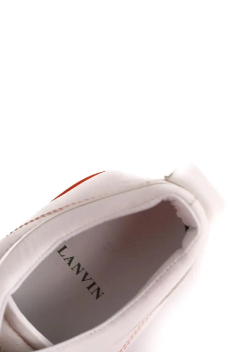 Baskets Lanvin Blanc en Cuir