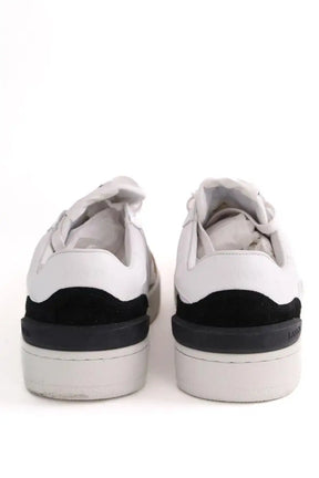 Baskets Lanvin Sneakers Clay en mesh Blanc en Cuir