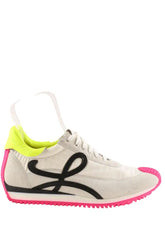 Baskets Loewe Flow runner Blanc en Cuir, taille 41 - Seconde Main