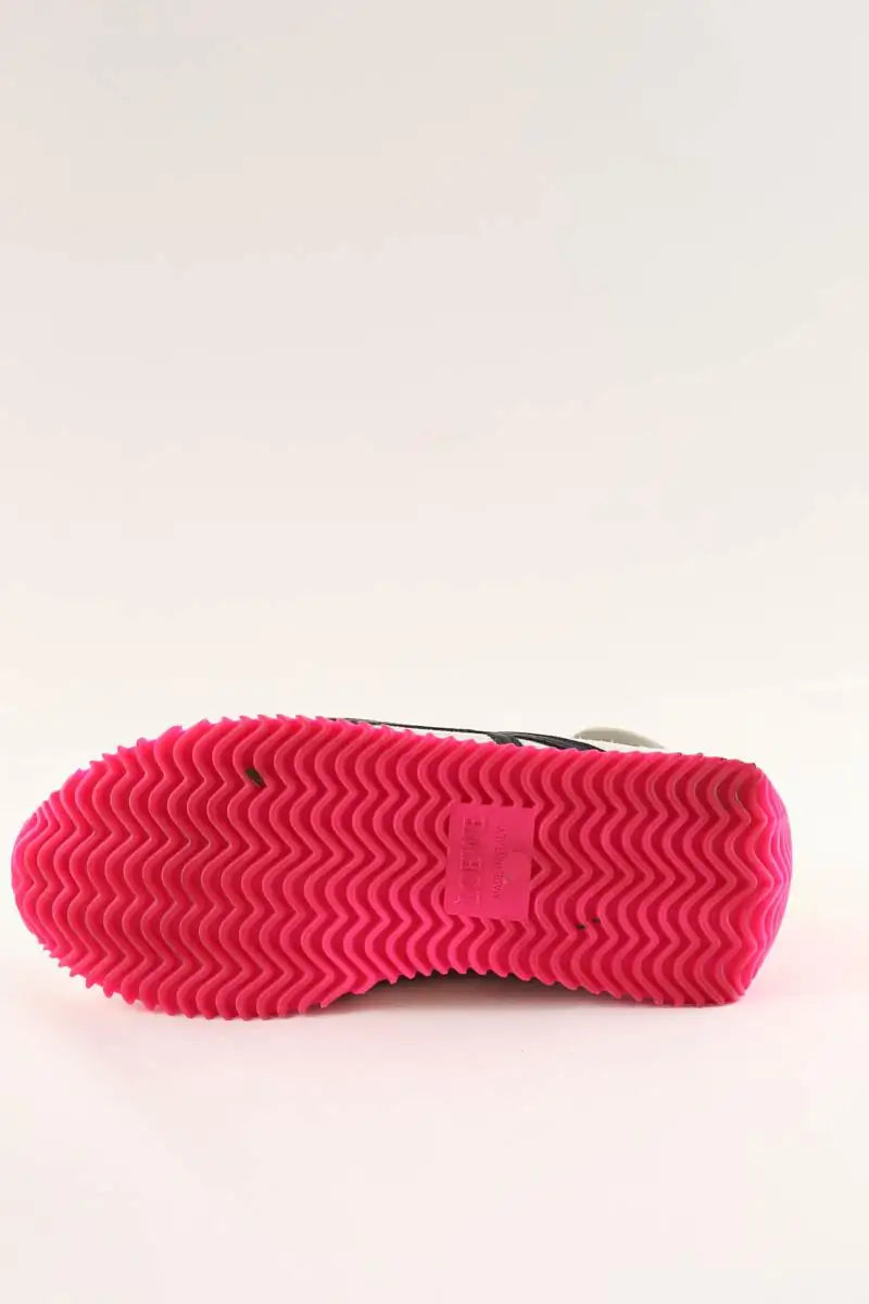 Baskets Loewe Flow runner Blanc en Cuir