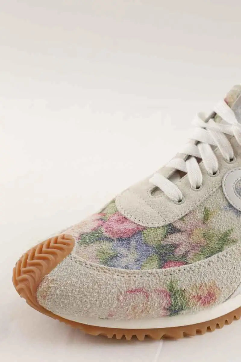 Baskets Loewe Flow runner Ecru en Daim