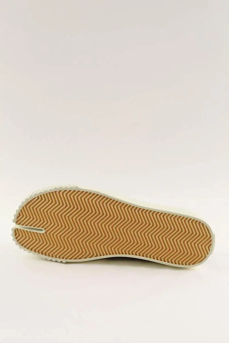 Baskets Maison Martin Margiela Tabi Bleu en Tissu