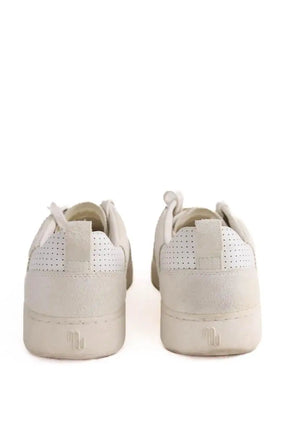 Baskets Maje Blanc en Cuir