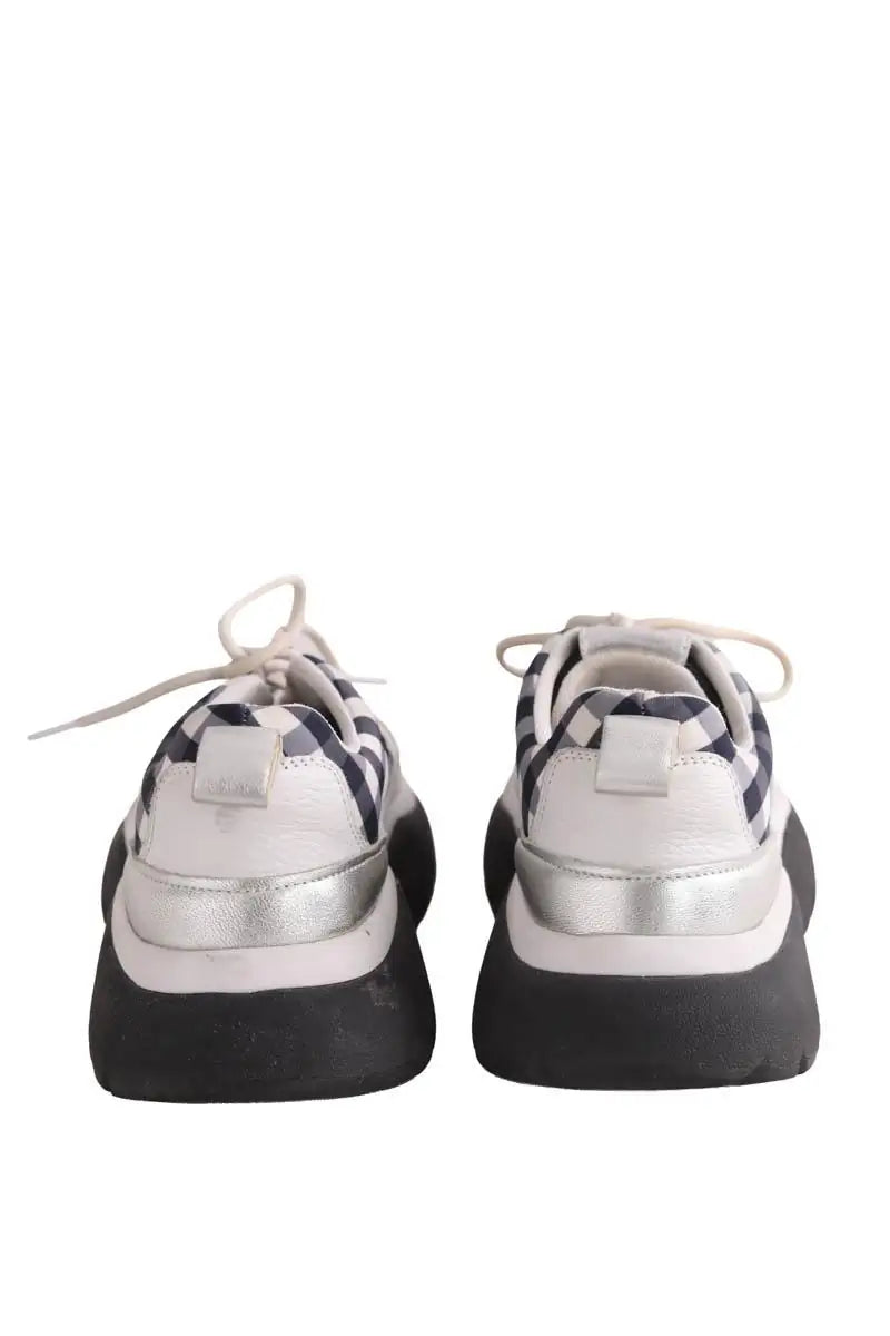 Baskets Maje Blanc en Tissu