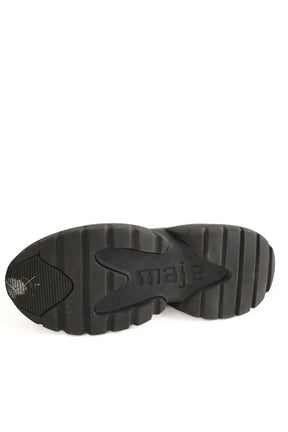 Baskets Maje Noir en Tissu