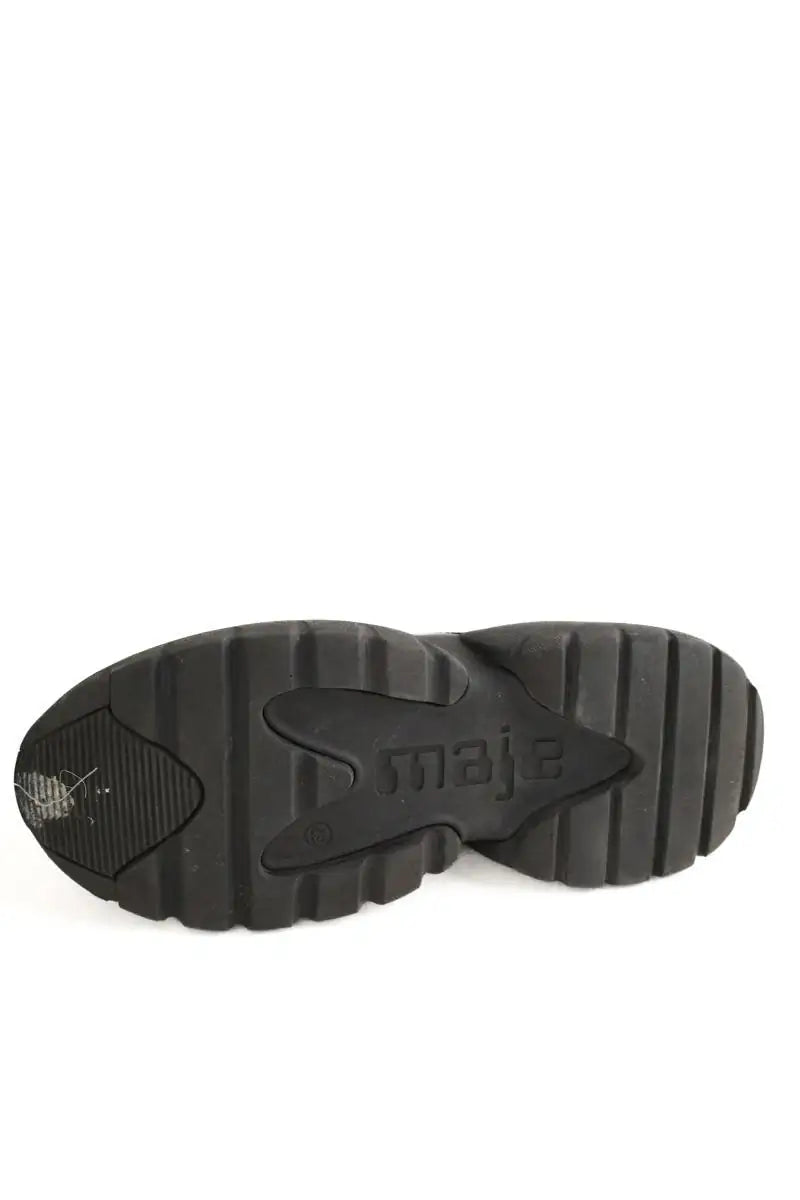 Baskets Maje Noir en Tissu