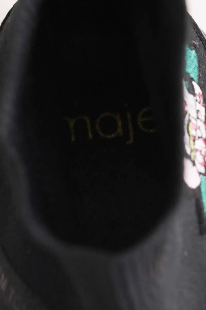 Baskets Maje Noir en Tissu