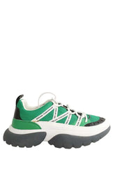 Baskets Maje Vert en Tissu, taille 39 - Seconde Main