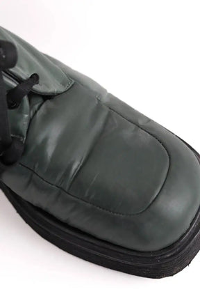 Baskets Marni Vert en Tissu