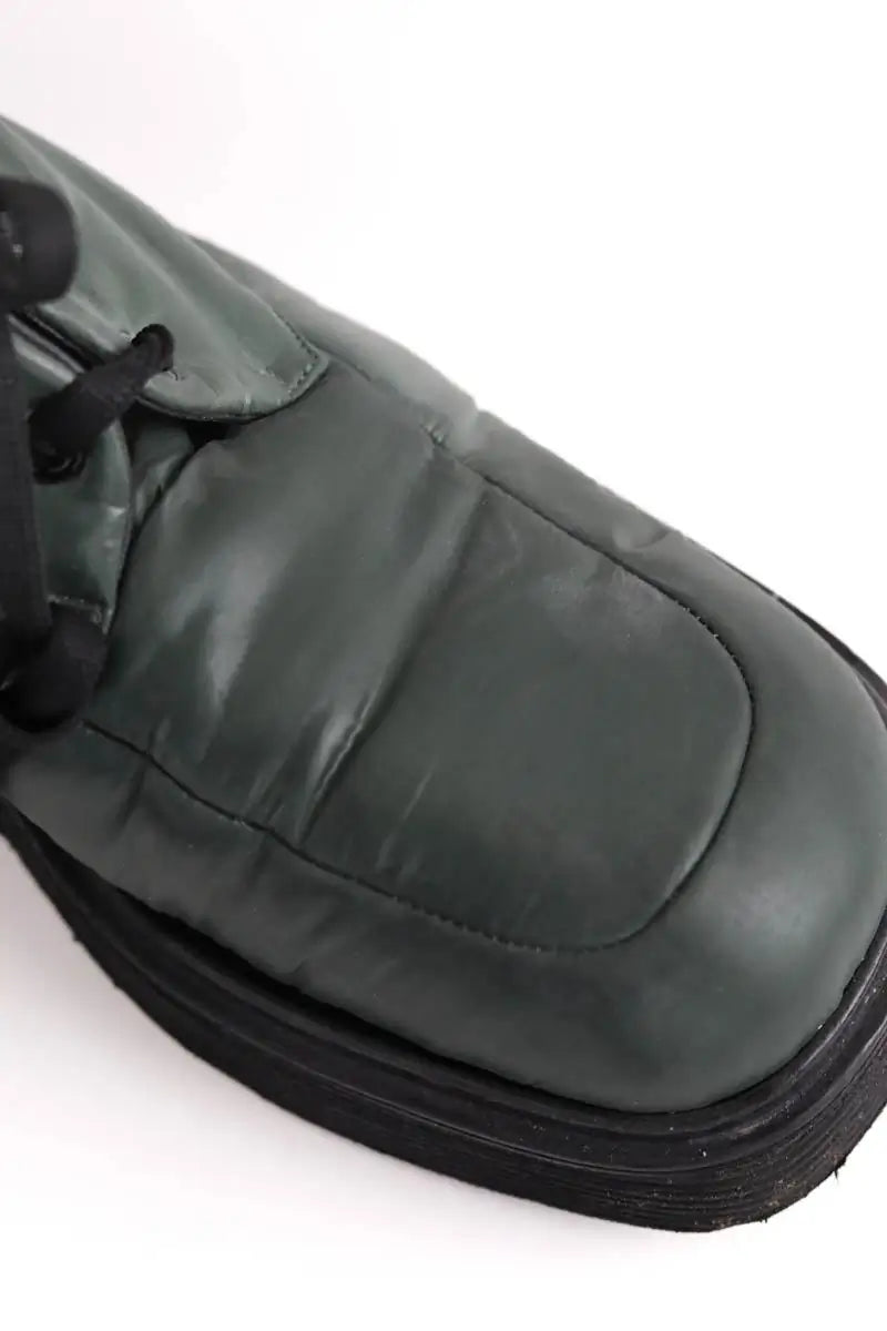 Baskets Marni Vert en Tissu