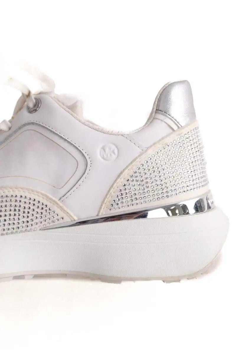 Baskets Michael Kors Blanc en Cuir