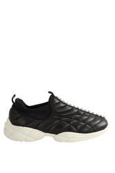 Baskets Miu Miu Noir en Cuir, taille 41 - Seconde Main