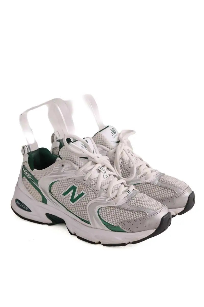 Baskets New Balance Blanc en Cuir