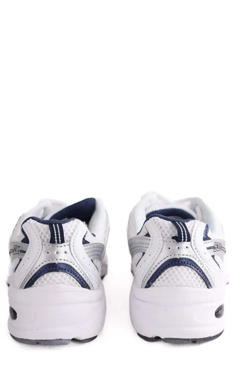 Baskets New Balance Bleu en Cuir