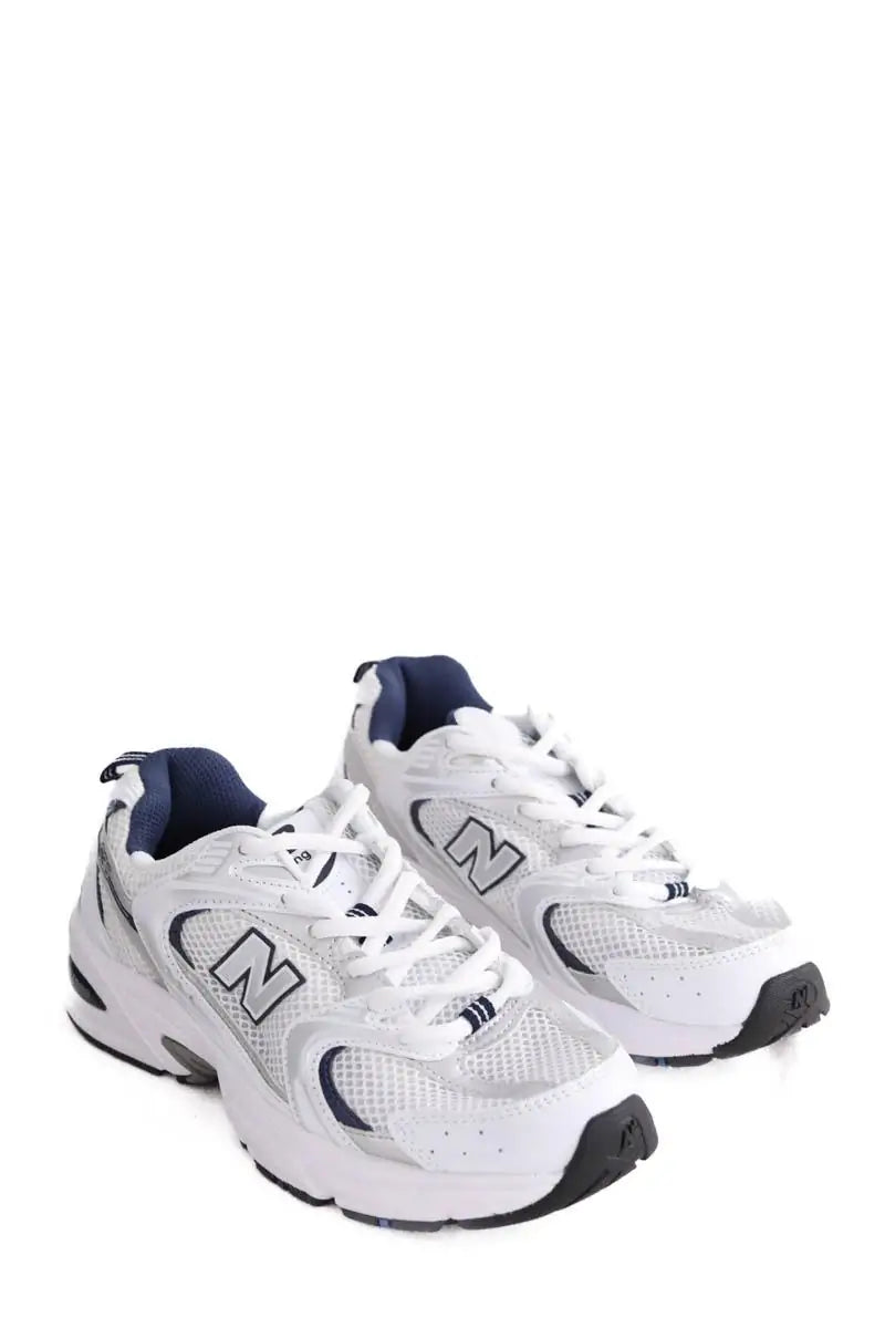 Baskets New Balance Bleu en Cuir