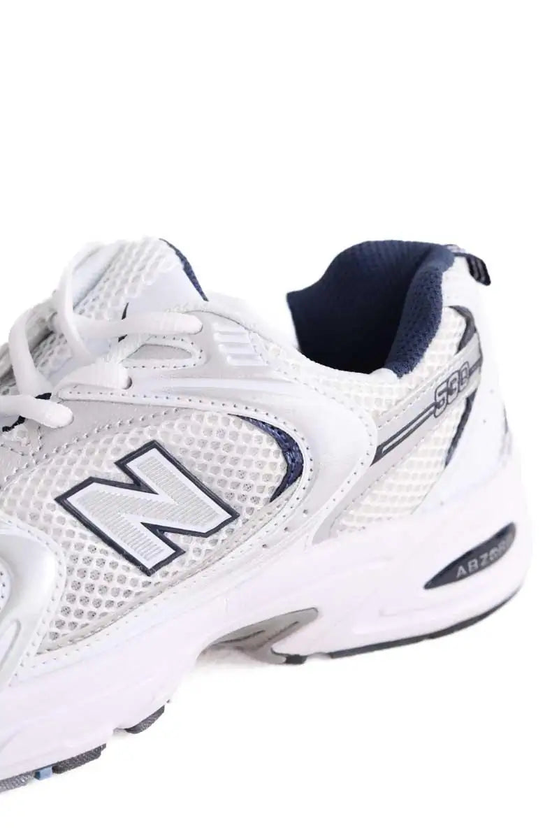 Baskets New Balance Bleu en Cuir