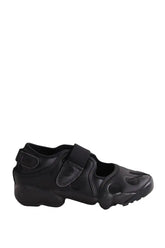 Baskets Nike Air Rift Noir en Cuir, taille 36 - Seconde Main
