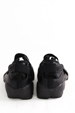 Baskets Nike Air Rift Noir en Cuir
