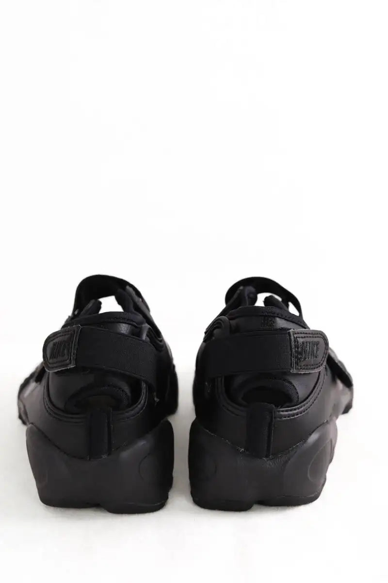 Baskets Nike Air Rift Noir en Cuir