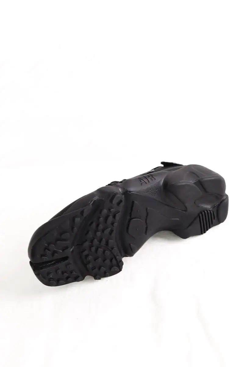 Baskets Nike Air Rift Noir en Cuir