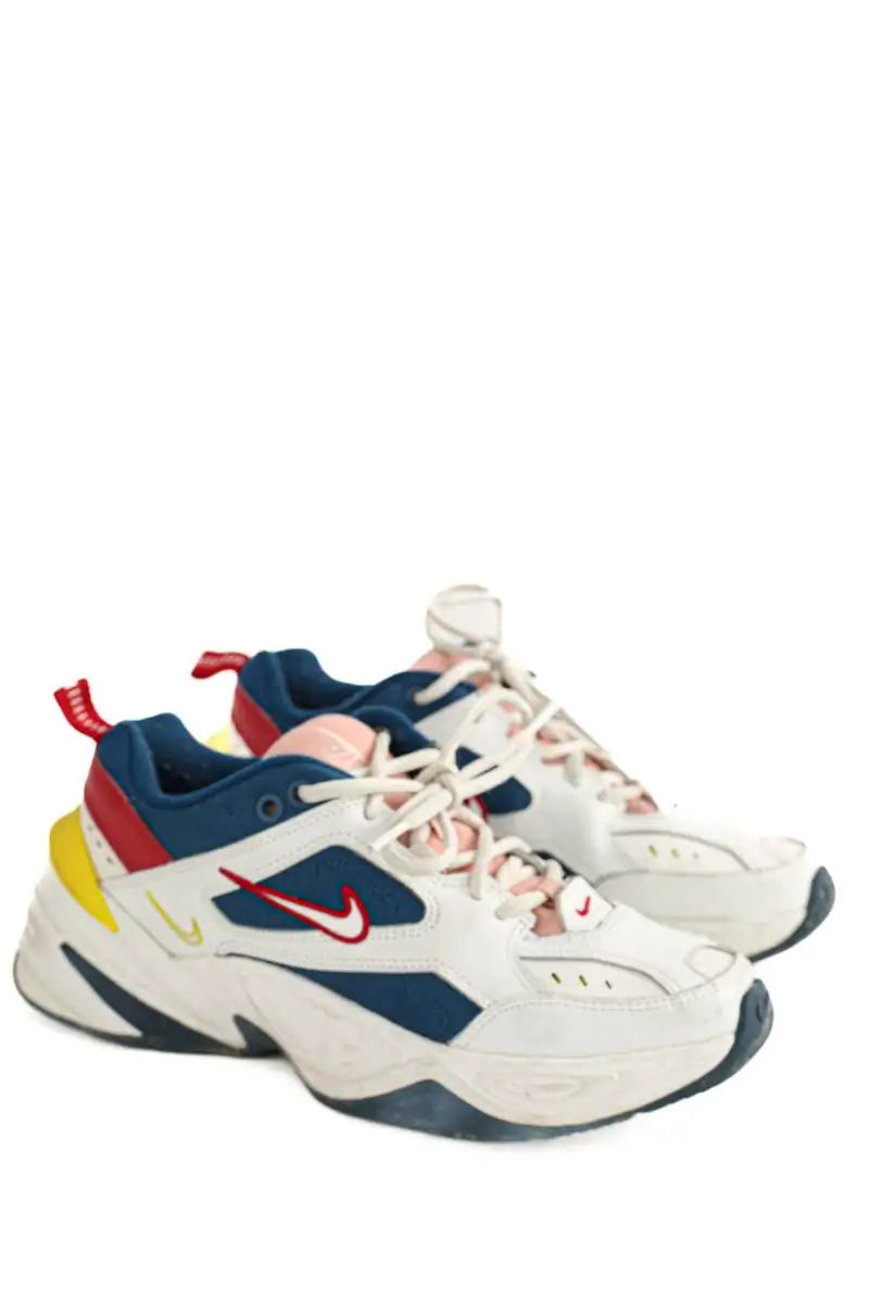 Baskets Nike Blanc en Cuir