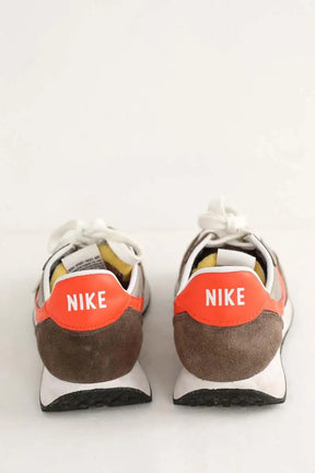Baskets Nike Kaki en Daim