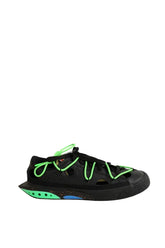 Baskets Nike Off while X nike blazer low black green Noir en Cuir, taille 39 - Seconde Main