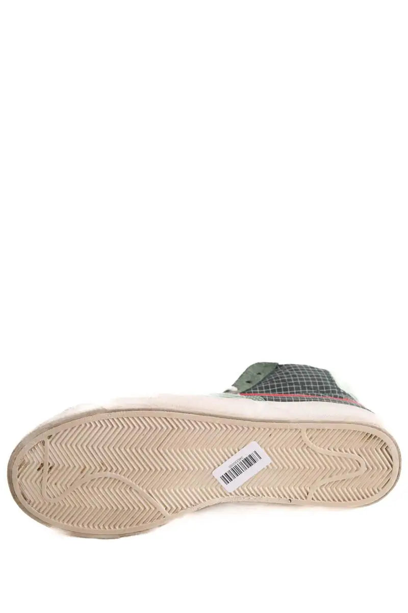 Baskets Nike Vert en Tissu