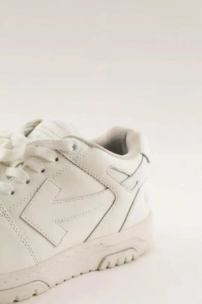 Baskets Off White Blanc en Cuir