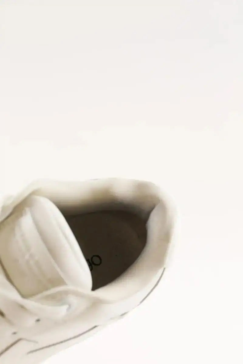Baskets Off White Blanc en Cuir
