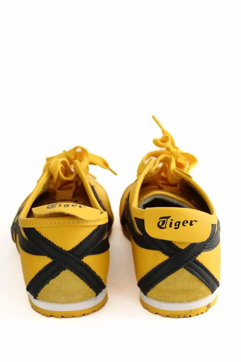Baskets Onitsuka Tiger Mexico 66 Jaune en Cuir