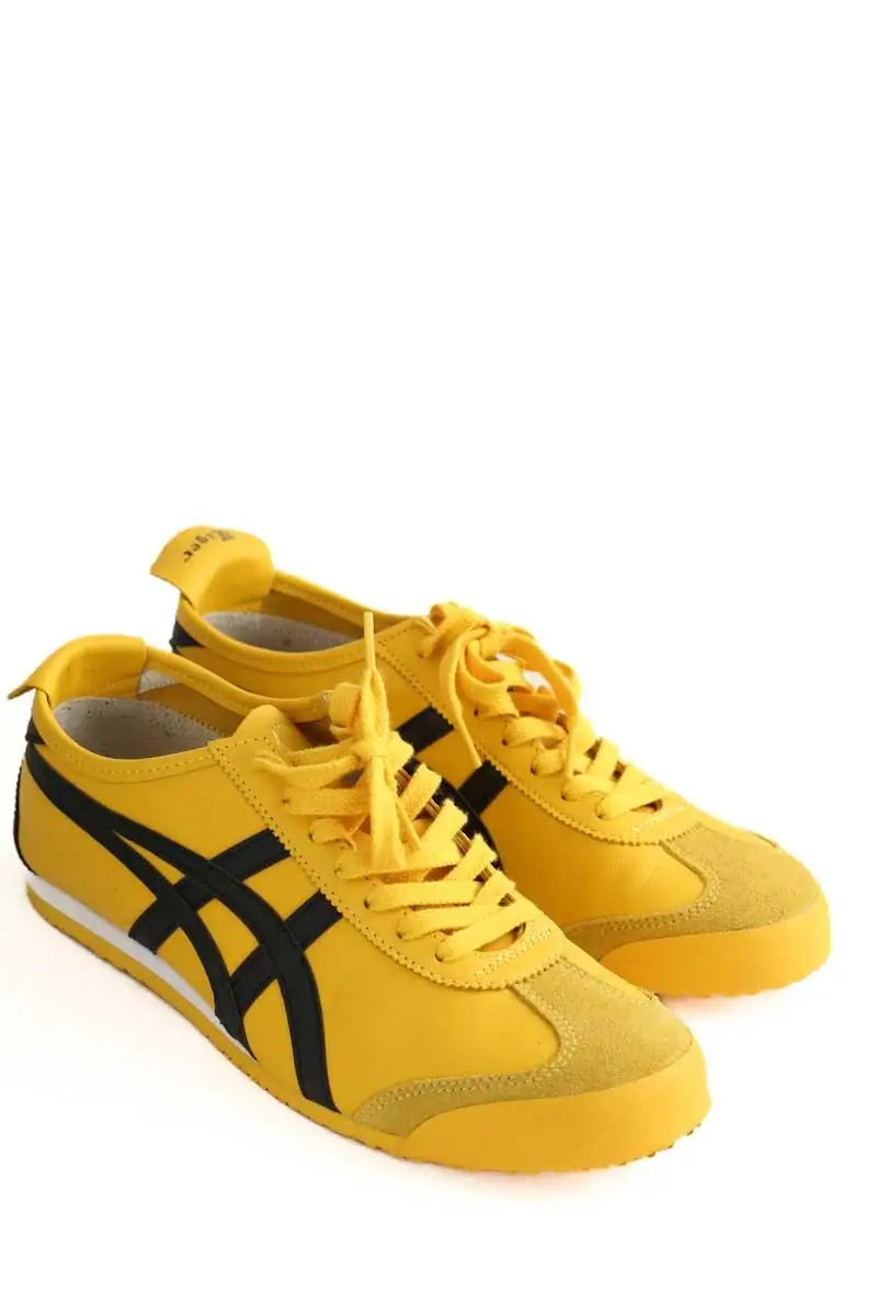 Baskets Onitsuka Tiger Mexico 66 Jaune en Cuir