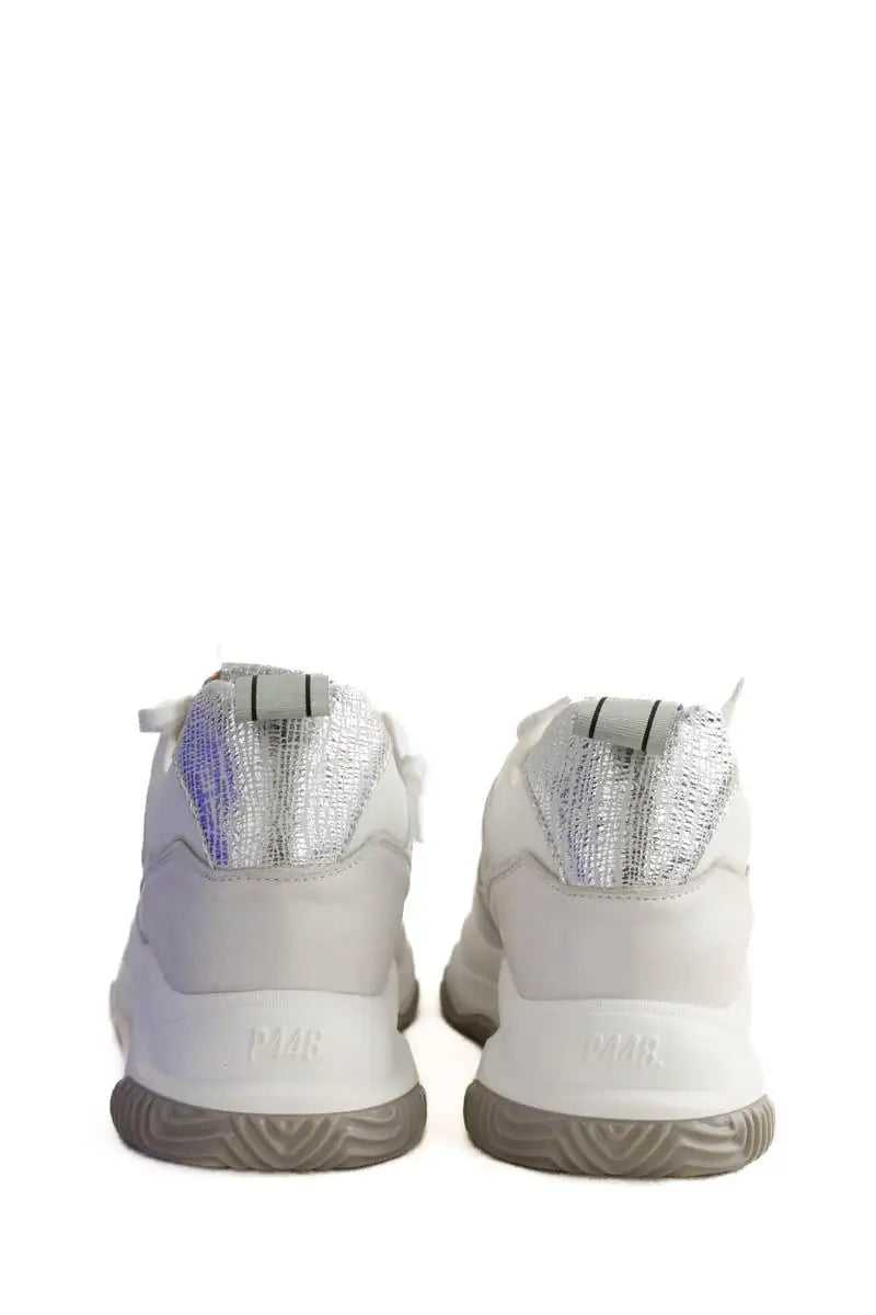 Baskets P448 Blanc en Cuir